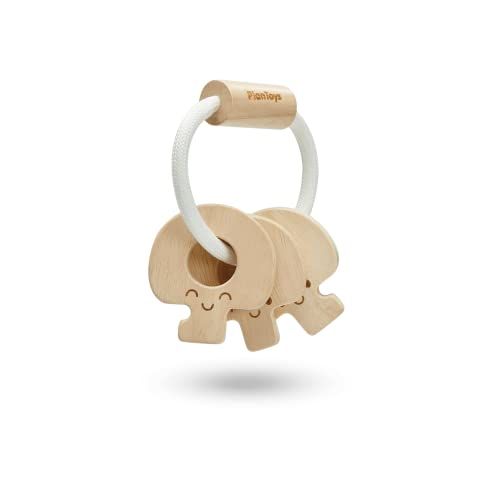 Plantoys PT5267 Sleutelrammelaar - Hout - Naturel