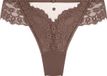 Hunkemöller Dames Lingerie String Daisy - Bruin - maat S