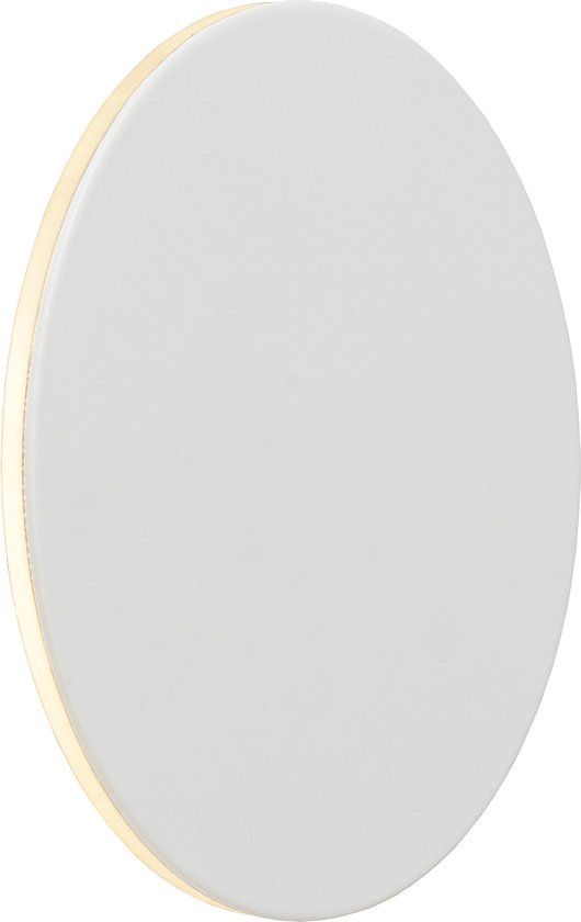 Lucide EKLYPS LED Wandlamp - Ø 15 cm - Wit