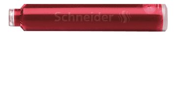 Schneider Ink Cartridge - Red - 6 Pieces