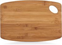 Zeller Keuken Snijplank - Bamboe Hout - Rechthoekig - 34 x 23 cm
