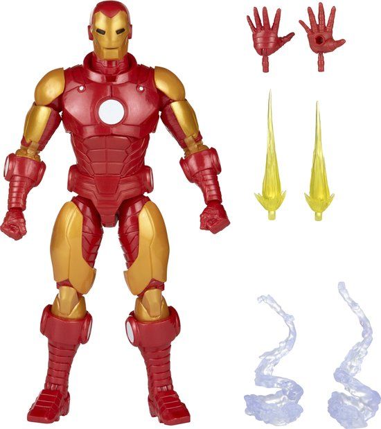 Marvel Hasbro Iron Man Actiefiguur Iron Man 15 cm Marvel Legends Series 2022 Multicolours