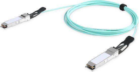 Digitus DN-81314 InfiniBand en Glasvezelkabel 30 m QSFP+ Aqua-kleur