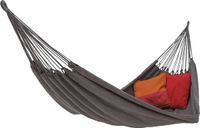 Benson Complete hangmat met karabijnhaak - 200 x 100 cm - grijs