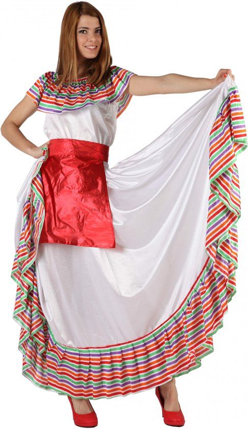 Vegaoo Mexicaans kostuum voor vrouwen - Verkleedkleding - Maat : M