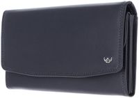 Golden Head Leren portemonnee Polo RFID Protect Damenbörse 2823 Marineblau