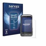 Savvies 3 Stuks Screenprotector - Geschikt voor Wahoo Elemnt ACE - Beschermfolie Glas Transparant