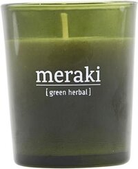 Meraki - Geurkaars Green Herbal groen