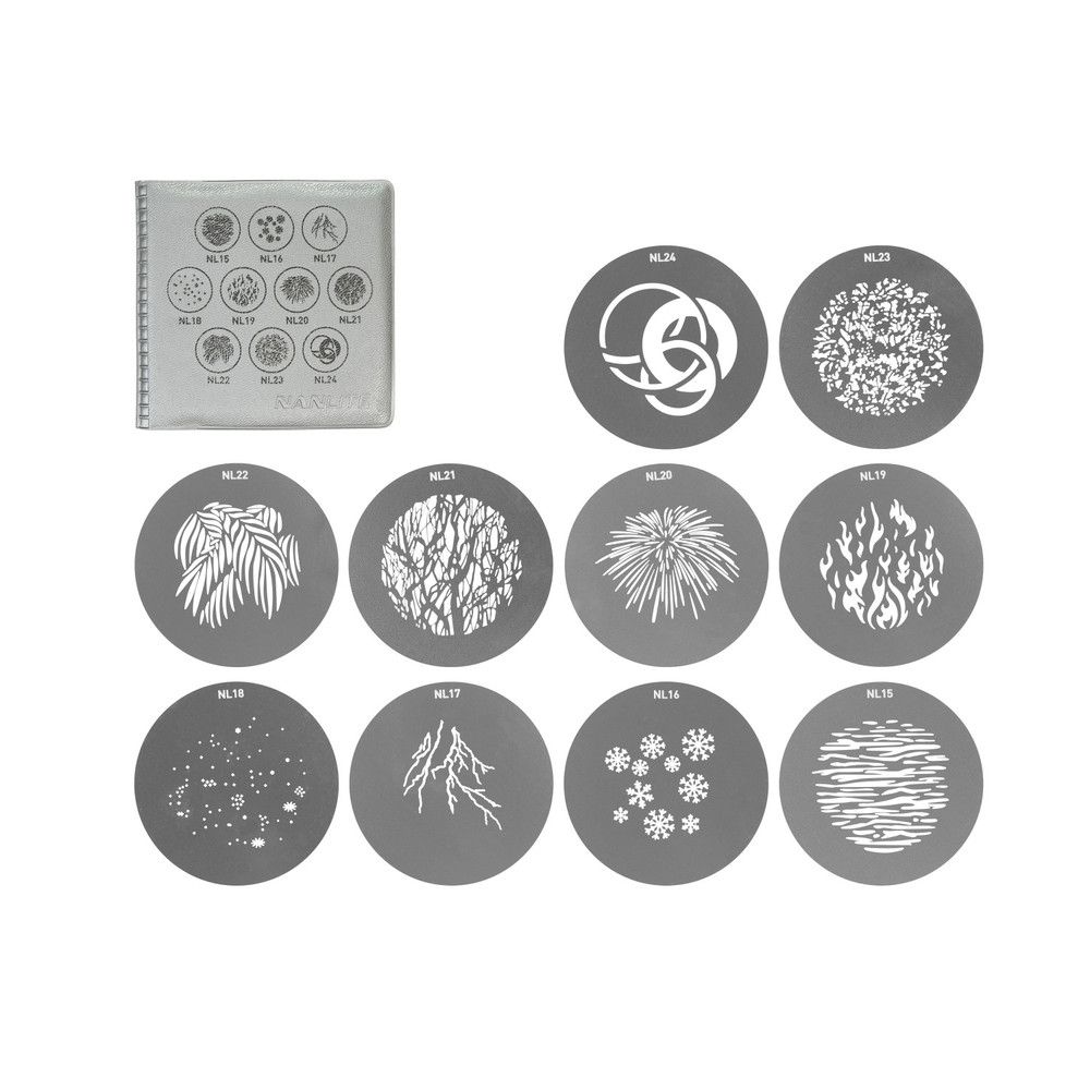 Nanlite AS-GB-FMM-SET2 Diffuser for Forza 60/60B - 10 Gobos