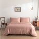 Boomba Dekbedovertrek Bamboo Cuddle Pink Roze 140x220 cm