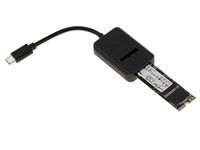 KALEA-INFORMATIQUE Adapter voor het lezen van een M2 SSD op een USB-poort met M2 NVMe en SATA B M en B+M ondersteuning, USB 3.2 Gen2 10GB Type C koppeling.