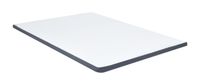 VidaXL Boxspringtopmatras 200x140x5 cm Grijs/Wit