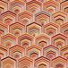 Dutch Wallcoverings - Wallstitch fan design red