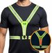 R2B Hardloopvest met Verlichting Voor- en Achterkant - USB-C Oplaadbaar - Wandel & Hardloop Verlichting - Reflecterend Running Vest - Hardloopvest Oplaadbaar - Loopvest Dames & Heren - Neongeel