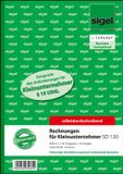 Sigel carnet de formulaires 'Facture/Bon de réception', A4, 50 feuilles