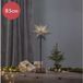 Star Trading Zwarte kerstster Ozen - 85cm