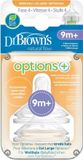Dr. Browns Options+ Speen Fase 4 Brede Halsfles Transparant - 2 x 2 stuks - Voordeelverpakking