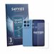 Savvies 3 Stuks Screenprotector - Geschikt voor Motorola Moto G17 Power (Voor+Camera) - Beschermfolie Glas Transparant