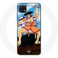 Maniacase Etui voor Samsung Galaxy A22 5G Kozuki Oden One Piece Manga