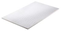 RS PRO PET-kunststof plaat, wit, 10 mm x 300 mm x 500 mm tot +100 °C, volledig