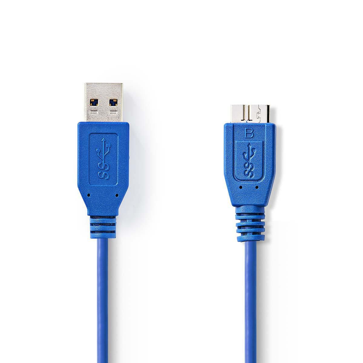 Nedis CCGP61500BU10 - USB-kabel - 1 m - Blauw