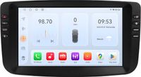 Happiq Autoradio met Bluetooth en CarPlay voor Fiat Linea & Punto EVO (2012-2015) - Geschikt voor Apple en Android - Stereo - Navigatie - 3GB 32GB