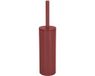 Spirella Brosse WC avec Support – Brosse WC avec Tête Intercambiable et Support en Acier – Brosse WC Acier avec Bac Intérieur en Plastique