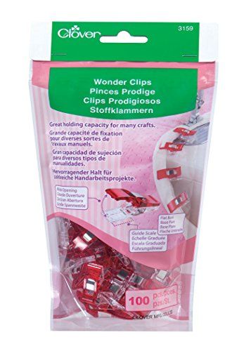 Clover Stofklem, 100/Pkg, c1