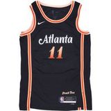 NBA Trae Young Atlhaw Noir Débardeur de basket-ball pour hommes Dri-fit Swingman Jersey No 11