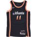 NBA Trae Young Atlhaw Noir Débardeur de basket-ball pour hommes Dri-fit Swingman Jersey No 11