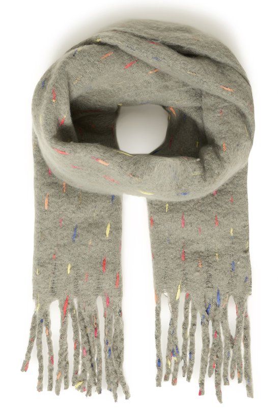 ICHI IALAERE SC Dames Sjaals Polyester Mulled Basil