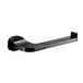 Gedy Krabi toiletpapierhouder, zwart, roestvrij staal en Cromall, 3,3 x 16,5 x 7 cm, 0,16 kg