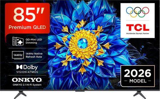 TCL 85P8L / LED-LCD QLED / 85 inch / 2026
