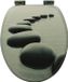 Shenzhen Haorui Industrial Technology Co., Ltd. Abattant de WC à déclipsage rapide pour un nettoyage facile, Abattant de WC en Duroplast - Gris