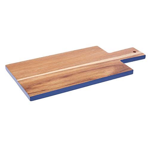Premier Housewares Socorro Snijplank - Acaciahout - Blauw