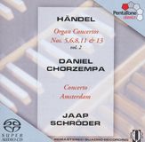 Outhere Pentatone Classics Daniel Chorzempa, Jaap Schröder - Händel: Organ Concertos Volume 2 (SACD)