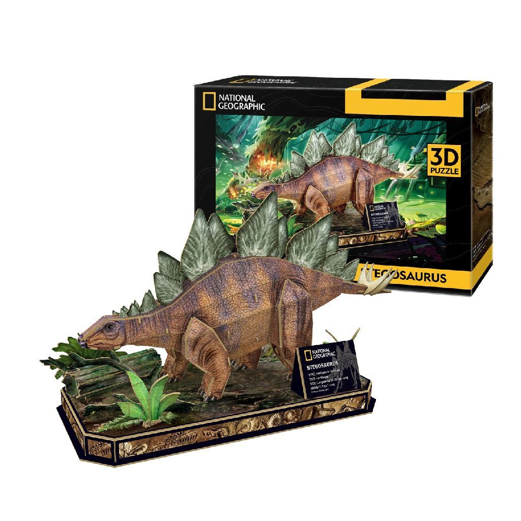 CubicFun 3d Puzzel Stegosaurus