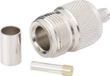 TRU COMPONENTS 1579463 N-connector Bus, recht 1 stuk(s)