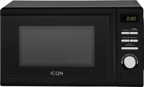 ICQN Magnetron 20L - 1000W - Zwart