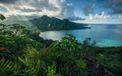 Merkloos KOMAR Jurassic Island Vlies Fotobehang 450x280cm 9-banen