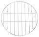 Grillrooster Acier inoxydable - Accessoire de barbecue portable - Répartition uniforme de la chaleur - Pour viande/poisson/légumes - Résistant à la chaleur - 24 x 25 x 4 cm - Grille de barbecue