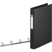Esselte Standard Ring Binders, PP Black 4x25 mm ringband A4 Zwart