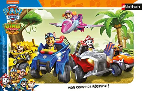 Puzzles Nathan - Puzzellijst met 15 delen, motief: Paw Patrol voor kinderen, 4005556861729