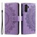 Samsung Étui Portefeuille Galaxy A34 5G Mandala Série - Violet