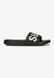 Superdry Core Badslippers Dames Zwart