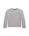 Polo Ralph Lauren T-shirt en jersey de coton gris pour femme