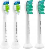 Philips Sonicare DiamondClean ProResults Standard White Brush Head Set of 4