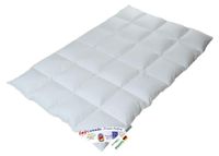 Donsdekbed naturel pour un climat de sommeil sain (155 x 200)