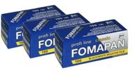 Foma Fomapan Classic Fotofilm 100 ISO zwart - wit negatief-rolfilm/medium formaat film / 120 formaat, FO11161-3