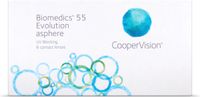 Biomedics 55 evolution - 6 pack - Maandlenzen - BC 8.90 - Contactlenzen